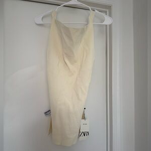 Zara Openback Knit Top